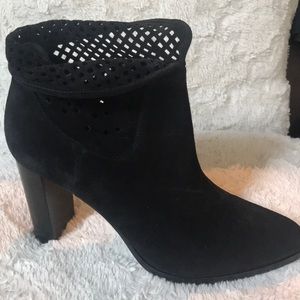 Diane von Furstenberg suede booties